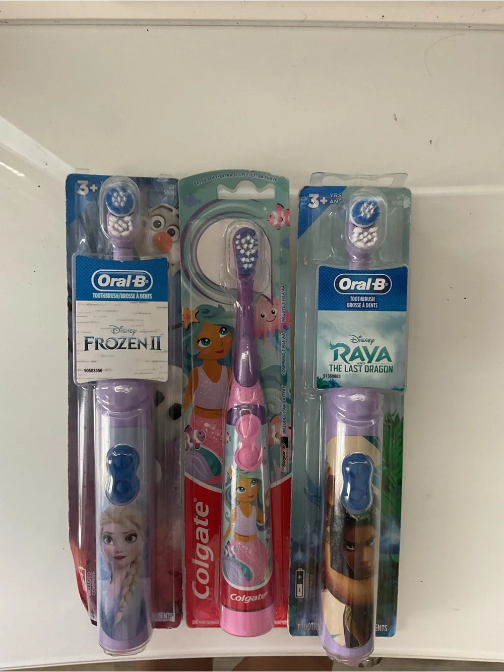 Oral‑B Kids Electric Toothbrush with Disney Characters – Purple